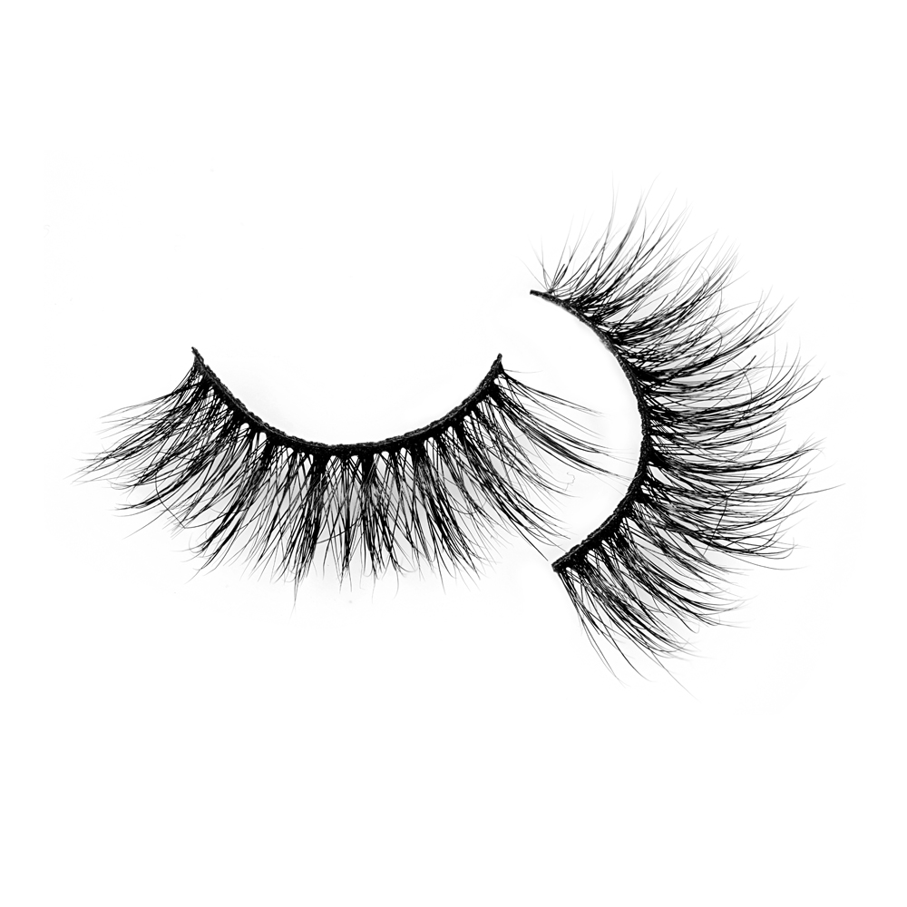 Dramatic real mink lashes with premium quality JH49